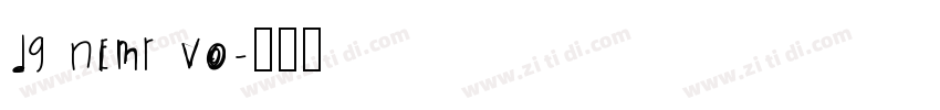 DG Nemr V0字体转换